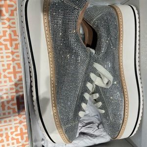 Rhinestone Chelsea and Violet sneakers